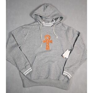 Honor The Gift Mens Gray Ankh Hoodie Size Medium NWT